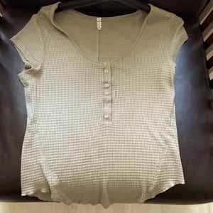 Free people, one of the girls, baby tee large